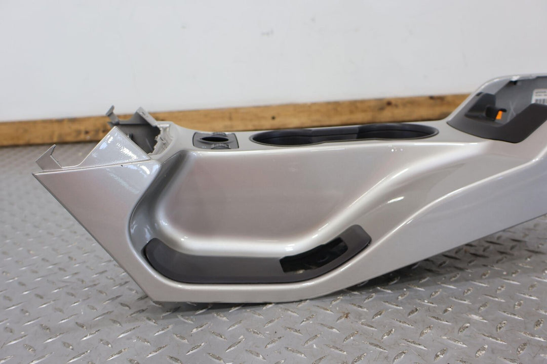 13-16 Ford C-Max Interior Upper Center Console Trim Panel W/ Cupholders (Silver)