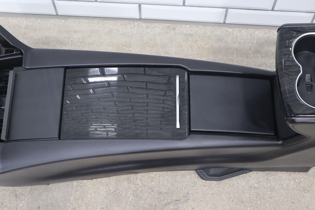 16-20 Tesla Model X OEM Premium Center Console Base (Black) Sold Bare See Photos