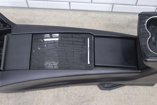 16-20 Tesla Model X OEM Premium Center Console Base (Black) Sold Bare See Photos