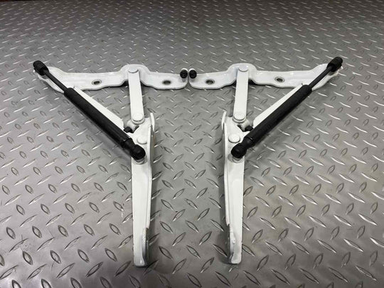 10-15 Chevy Camaro Pair LH & RH Decklid/Trunk Hinges Coupe (Olympic White GAZ)