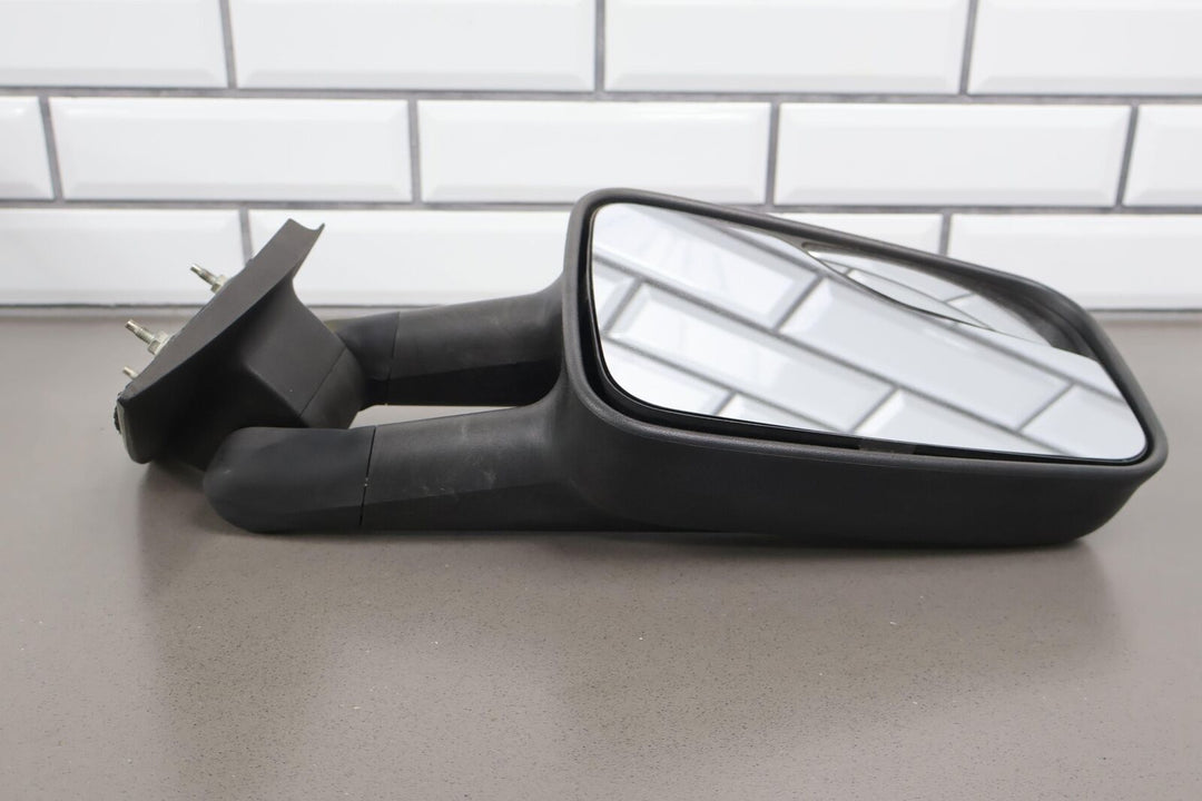 99-06 Chevy Silverado Sierra Pair Manual Folding Door Mirrors (Textured Black)