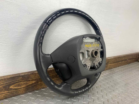 02-05 Ford Thunderbird Leather & Woodgrain Steering Wheel (Midnight Black 2FAZA)