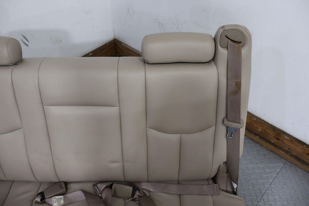 03-06 Escalade/Yukon/Suburban Leather 3rd Row Bench Seat (Nuetral Tan 522)