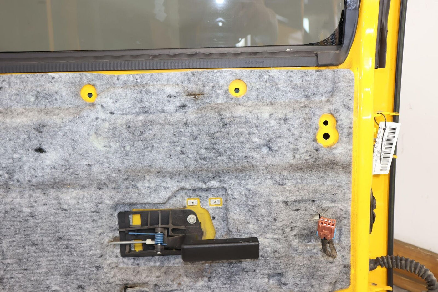 03-09 Hummer H2 Driver Left LH Rear Door W/ Glass (Yellow 43u) See Notes