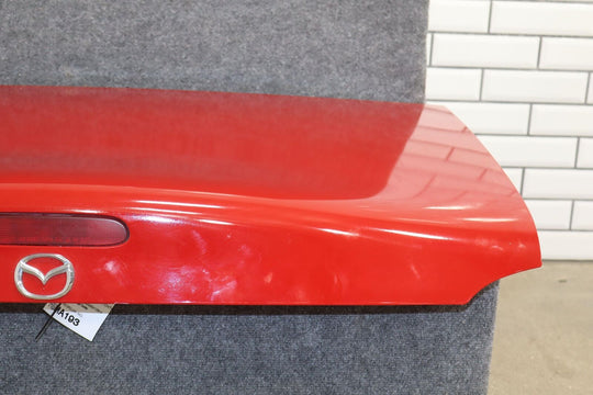 99-05 Mazda Miata NB Trunk Decklid W/O Spoiler Style (Red Repainted)