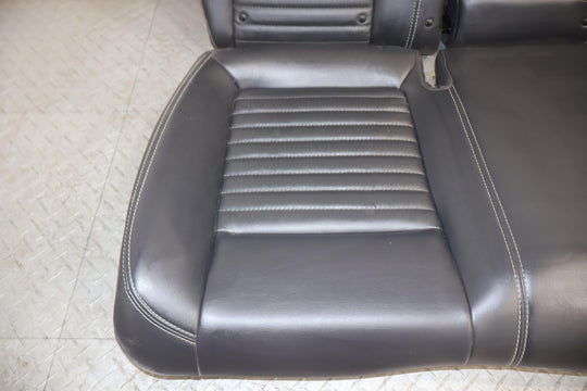 11-14 Dodge Challenger Rear Interior Leather Seat (Black X9) Minimal Wear