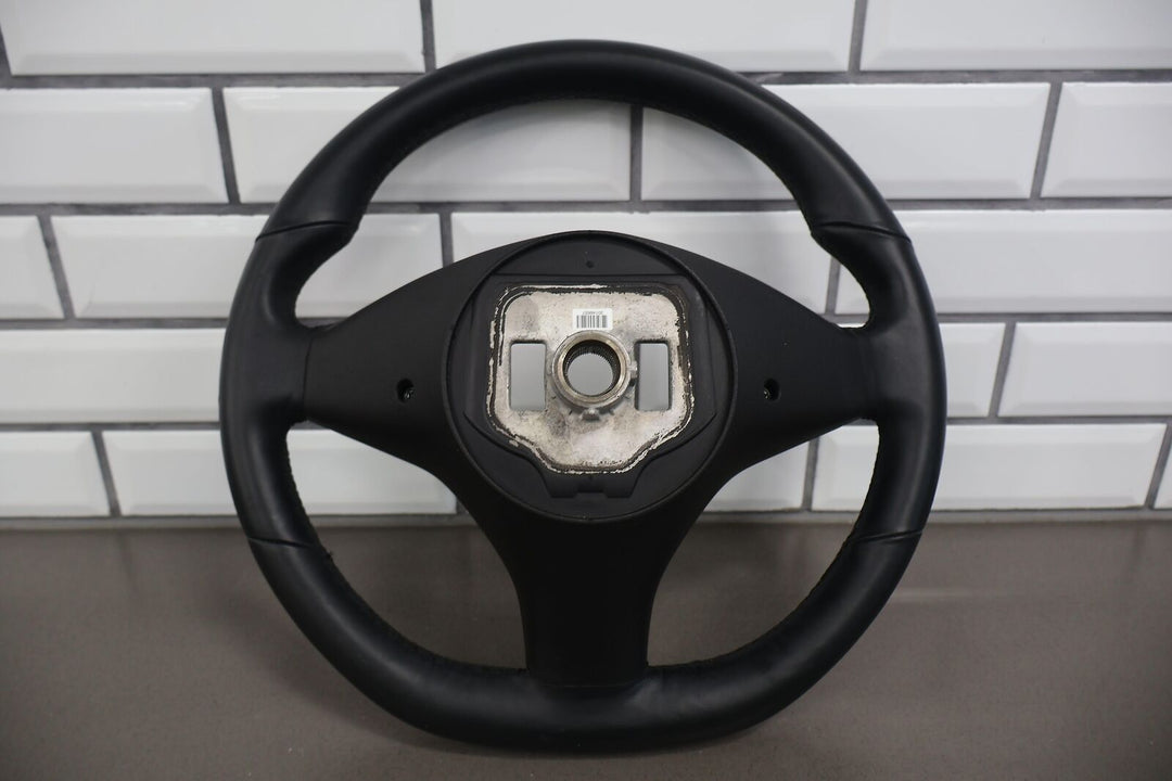 2016-2020 Tesla Model X Leather Flat Bottom OEM Heated Steering Wheel (Black)