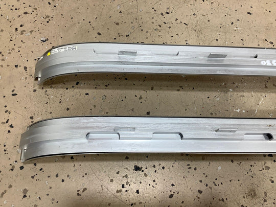 03-10 Bentley Continental GT Driver & Passenger Pair of Aluminum Sill Plates