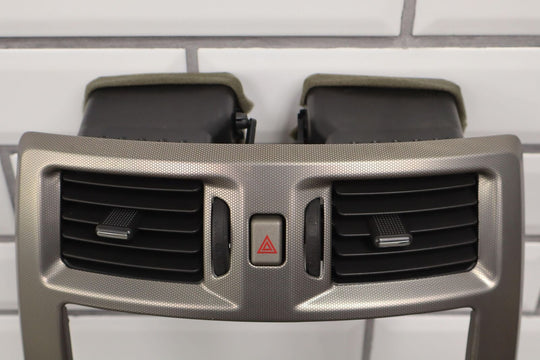 04-09 Cadillac XLR Aluminum Radio Bezel Trim W/Vents & Hazard Switch