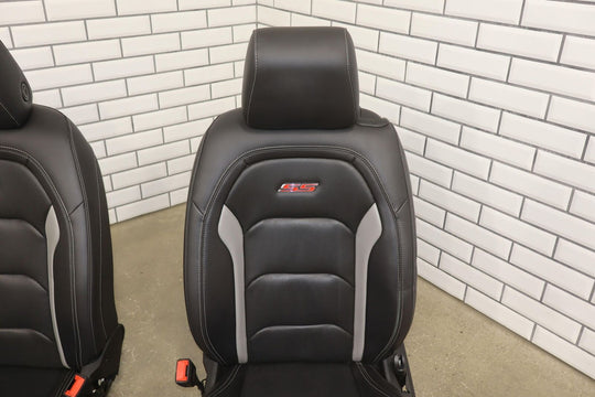 2016-2023 Chevy Camaro Heated/Ventilated Leather Seat Set (Front/Rear) Blown Bag