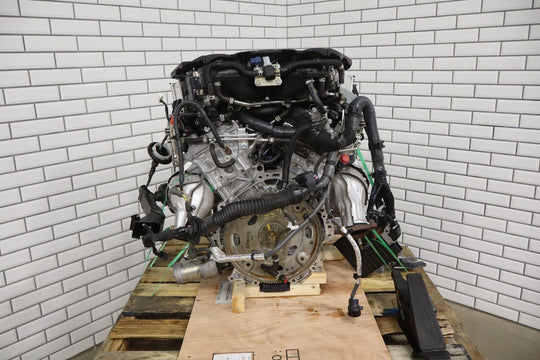 23 Nissan Z Sport VR30DDTT Twin Turbo V6 Engine Swap Donor Kit Video Tested 19k