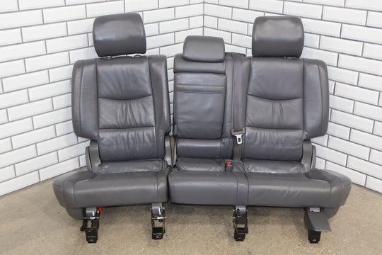 03-09 Lexus GX470 Pair LH&RH 2nd Leather Seat Set (Gray LH10) Mild Wear