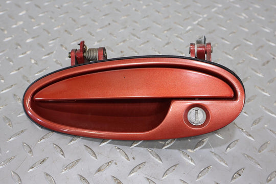 97-04 Chevy Corvette C5 Left LH Driver Outside Door Handle (Magnetic Red 86U)