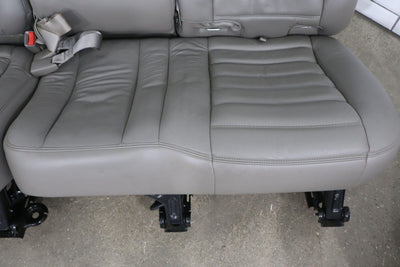 03-07 Hummer H2 1st & 2nd Row Leather Seat (Wheat 502) SUV Only (Power Tested)