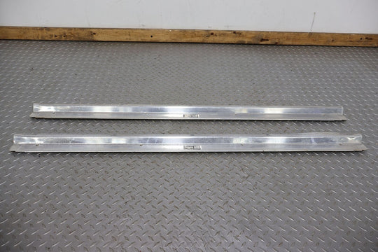 81-88 Chevy Monte Carlo Pair LH&RH Metal Interior Door SIll Entry Plates Worn