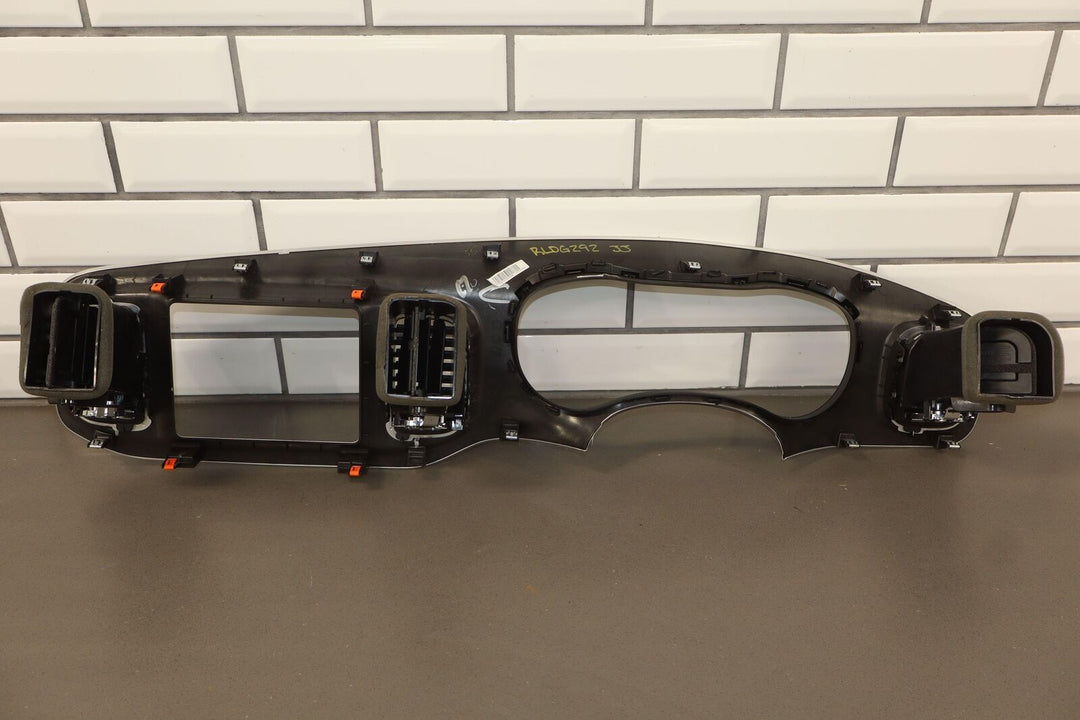 15-23 Dodge Charger Scat Pack Aluminum Radio Dash Cluster Surround Bezel Trim