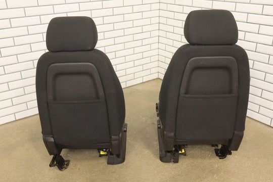 2012-2013 Chevy Silverado Crew Cab Cloth Seat Set (Front/Rear) Ebony OEM