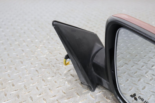 08-14 Mitsubishi Lancer EVO X Right Door Mirror (Rally Red P26) Power Tested