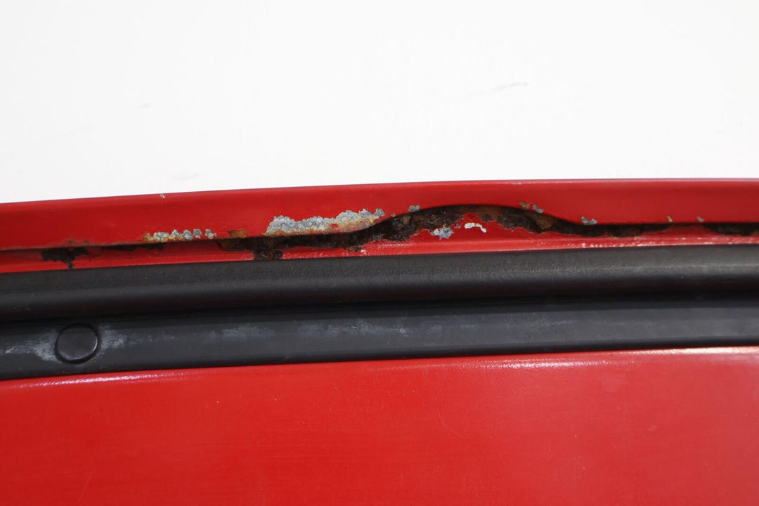 88-91 Buick Reatta Trunk / Deck Lid (Bright Red 66i) Poor Finish (Some Lip Rust)