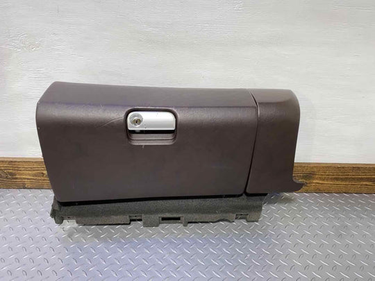 05-08 Porsche 911 997 Leather Interior Glove Box Door (Cocoa RA) See Notes