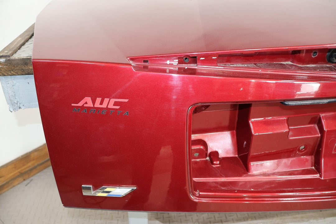 04-09 Cadillac XLR Bare Rear Deck / Trunk Lid (Infrared 80U) Heavy Sun Fade