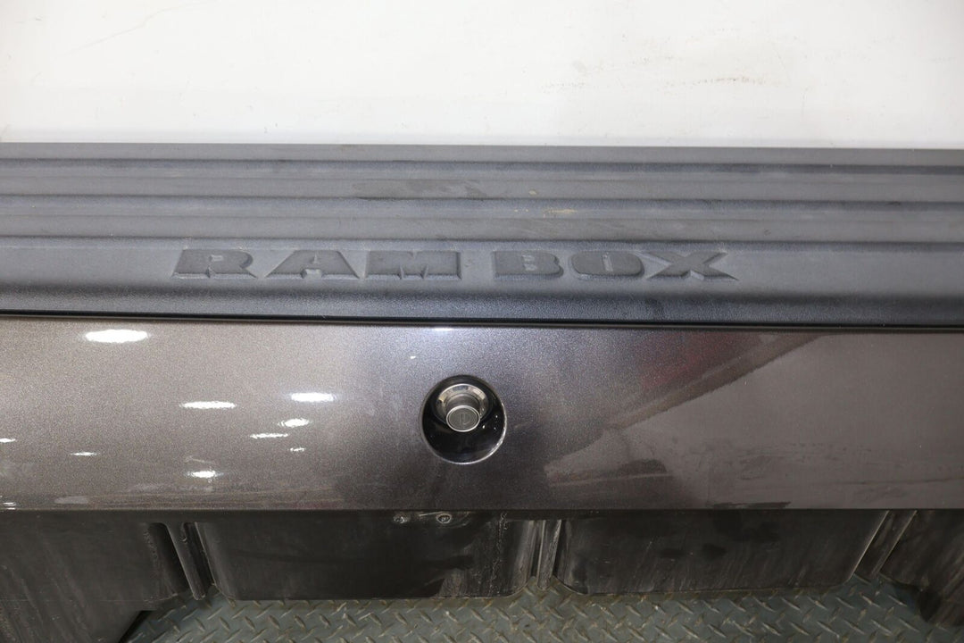 13-18 Ram 1500 Right OEM In-Bed Storage Rambox (Granite Cystal PAU) Good Latches