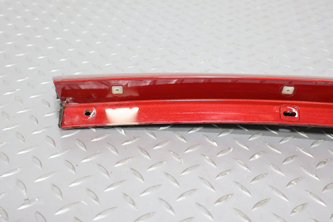 04-09 Cadillac XLR Right Passenger Exterior A Pillar Trim Panel (Crimson Pearl)