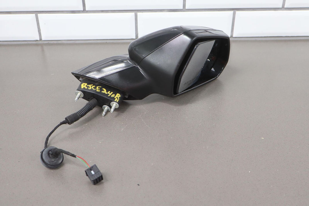 16-19 Chevy Camaro Right Passenger Power Door Mirror (Non-Heated DG7) Black