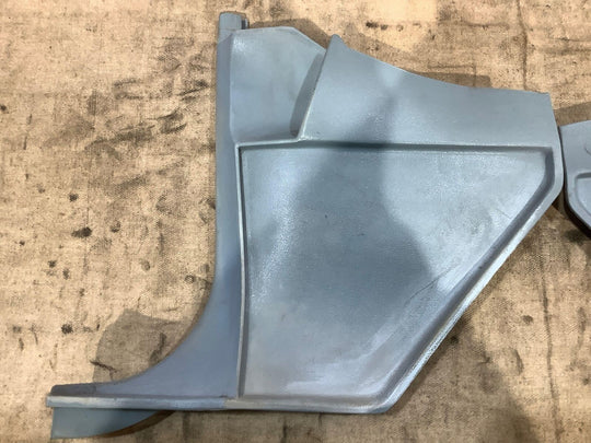 78-81 Buick Regal 2 Door Pair (2) of Interior Lower Kick Panels Blue OEM