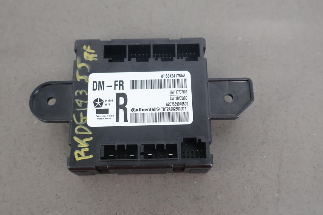 2019 Ram 1500 New Style Front Right Passenger Door Control Module (68424178AA)