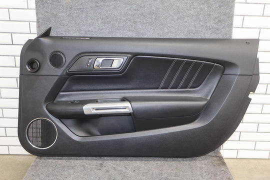 2015-2023 Ford Mustang Passenger Right Interior Door Trim Panel (Black Leather)