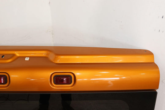 03-09 Hummer H2 Rear Hatch / Lid W/ Glass (Fusion Orange 55U) See Notes