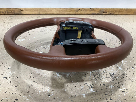 03-10 Bentley Continental GT Leather Steering Wheel (Brown) See Description