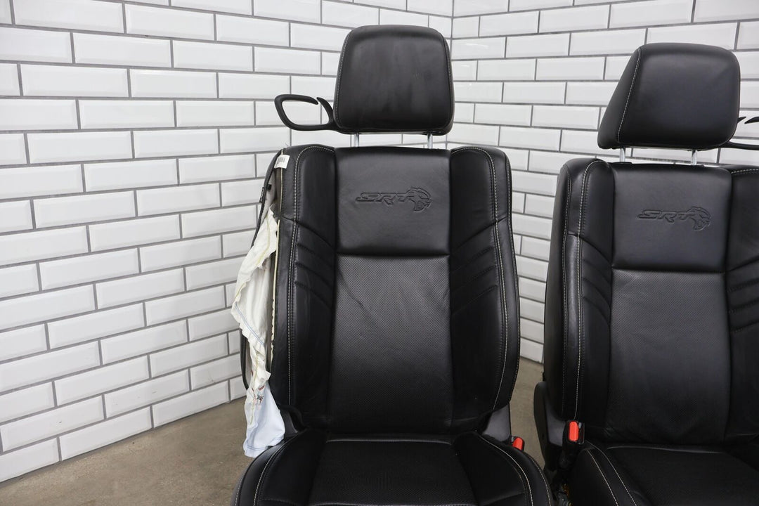 2023 Dodge Challenger SRT Hellcat Heated/Cooled Leather Seats Set (Black X9)