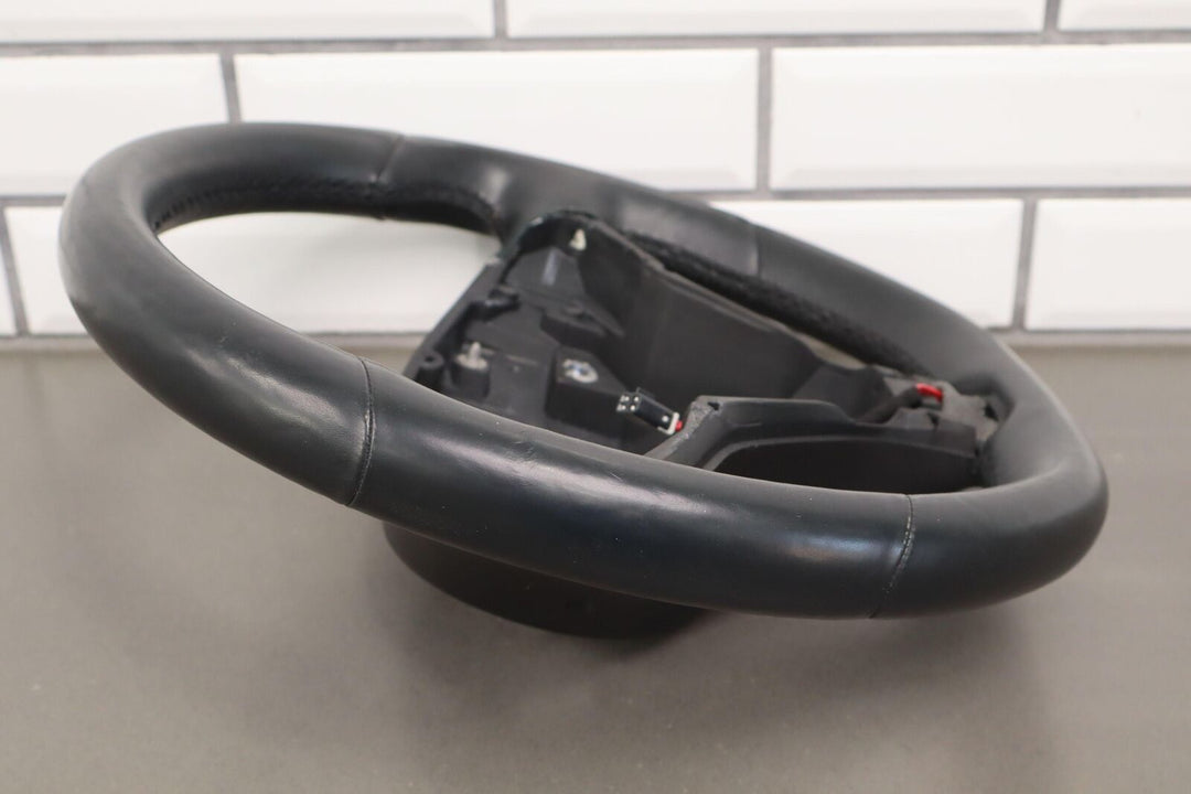 2012-2020 Tesla Model S/X Heated Black Leather Steering Wheel OEM