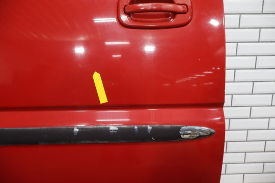 03-07 GMC Sierra Silverado Crew Cab Left Rear Door (Fire Red 74U)