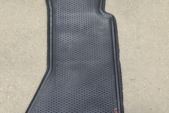 90-96 Chevy C4 Corvette Pair LH & RH Cloth OEM Floor Mats (Black 193) Mild Wear