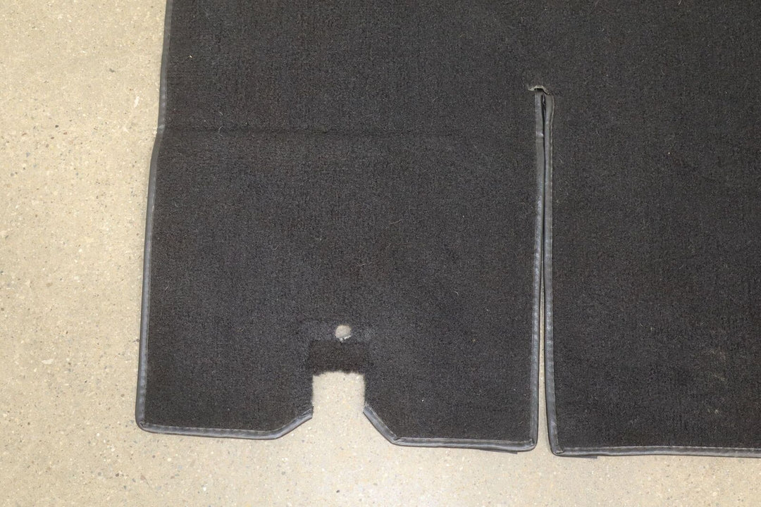 90-93 C4 Corvette Coupe Interior Trunk Carpet Cleanout (4 Pieces) Black