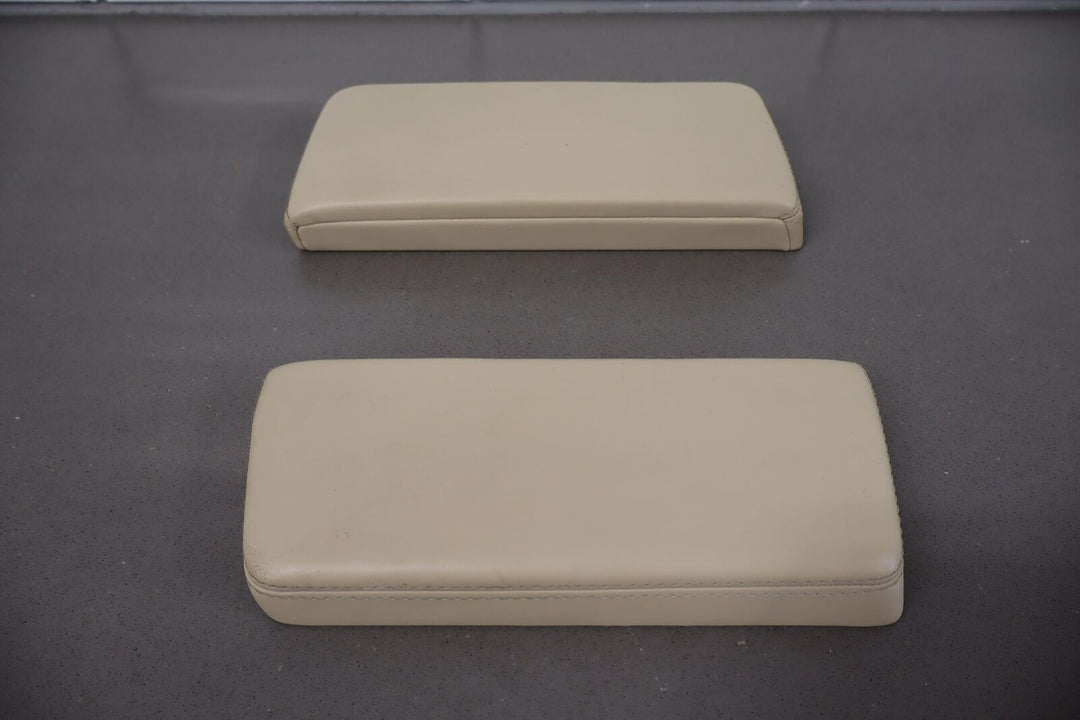 2012-2020 Tesla Model S / X Center Console Lids (Tan Leather) OEM