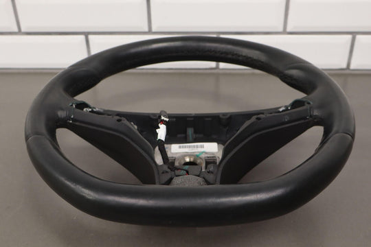 2012-2020 Tesla Model S / X Black Leather Heated Steering Wheel OEM