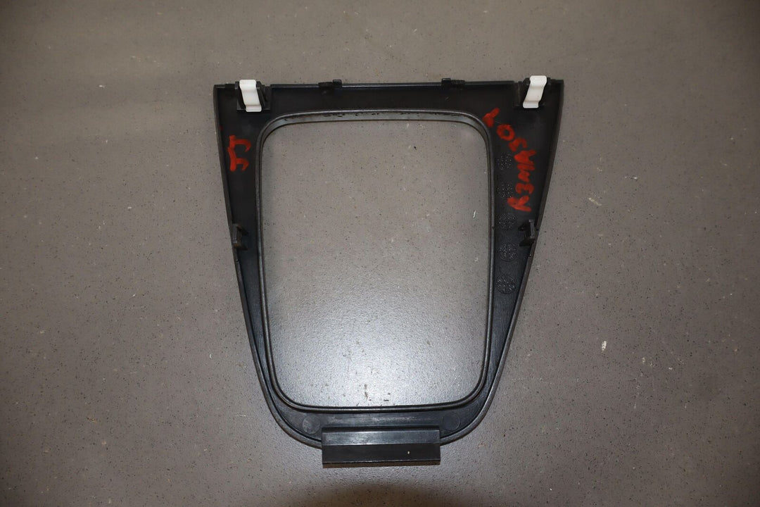 01-05 Mazda Miata NB Silver Radio Bezel Trim W/Shifter Bezel See Photos