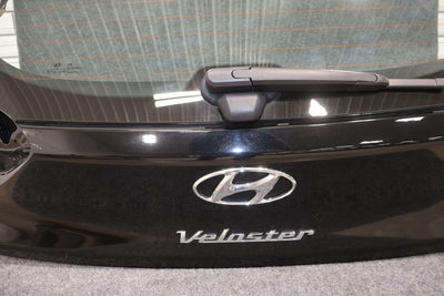 19-20 Hyundai Veloster N Line OEM Trunk Deck Lid (Ultra Black MZH) Sold Bare