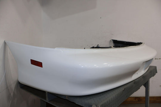 93-02 Chevy Camaro OEM Rear Bumper W/ Markers (Arctic White 10U) Cracked Paint