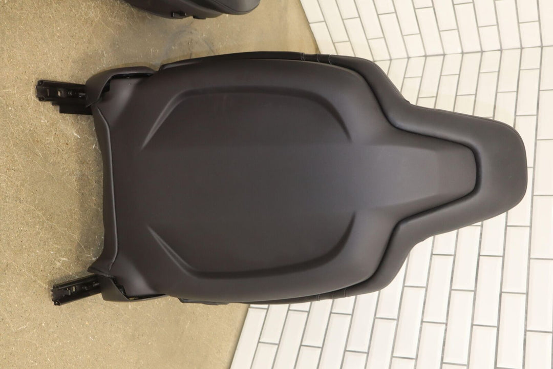 2016 Tesla Model S Gen 3 Black Leather Heated Seat Set (Front/Rear) OEM