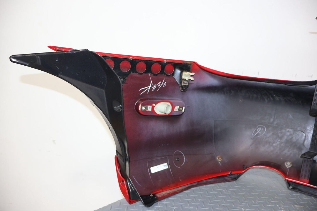 01-05 Mazda Miata NB Mazdaspeed Rear Bumper Cover (Velocity Red 27A) Repaired