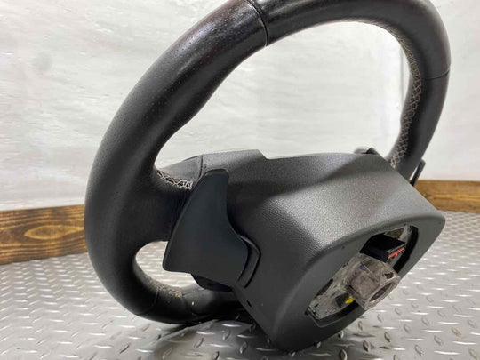 16-18 Chevy Camaro SS Leather Steering Wheel W/Switches (Jet Black H1T) Tested