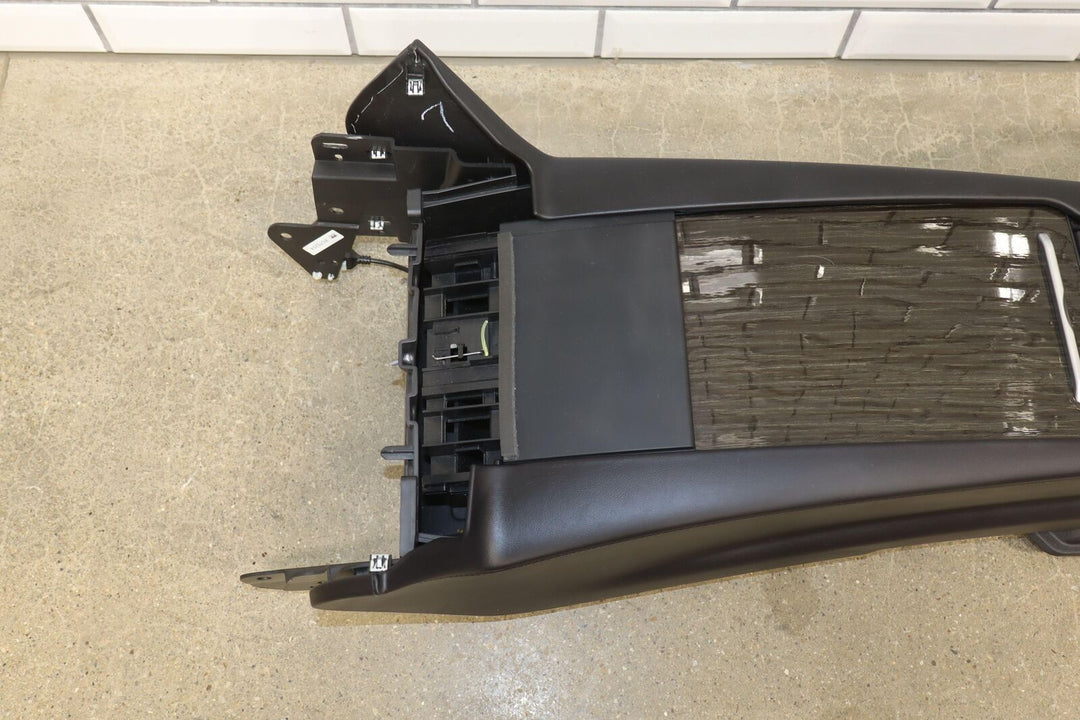 2016-2020 Tesla Model X OEM Center / Floor Console (Black / Tan)