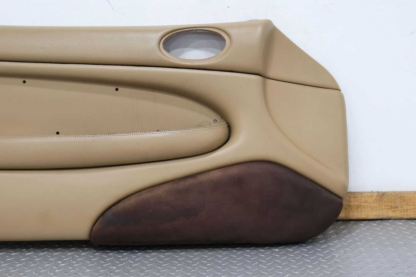97-02 Jaguar XK8 Left LH Driver Interior Door Trim Panel (Coffee SDC) See Notes