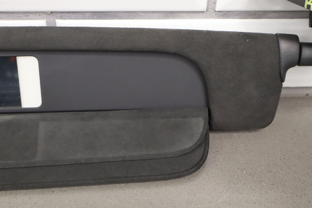 2016-2020 Tesla Model X Passenger Right Interior Sun Visor (Black Suede)