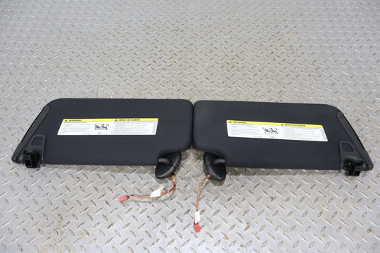 15-22 Dodge Charger Pair LH & RH Interior Illuminated Sun Visors (Black KX)